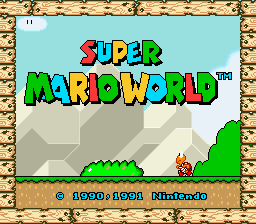 Title Screen of Kaizo Mario World 3